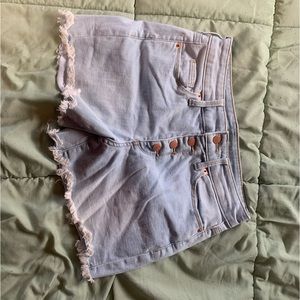 button up shorts